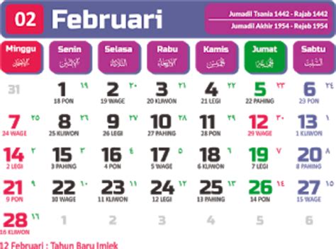 Kalender Jawa 2021 Lengkap Dengan Hari Baik Dan Pantang