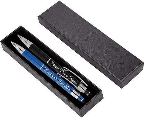 Personalized Pens T Set 2 Pack Of Metal Pens Wt