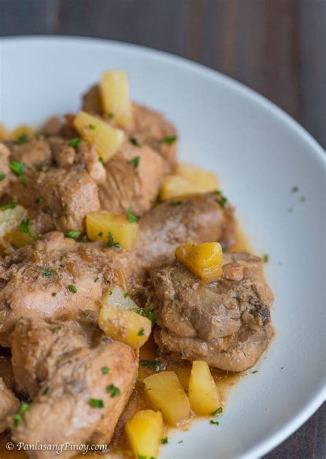 Lutong Pinoy Recipe Pork Hamonado | Dandk Organizer