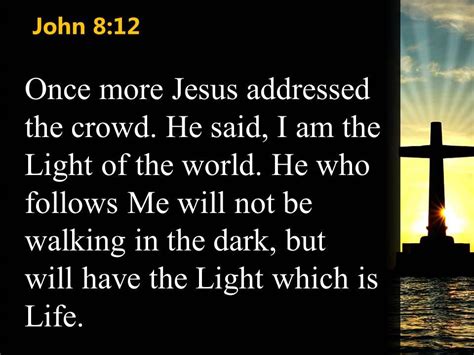 0514 John 812 The Light Of The World Powerpoint Church Sermon