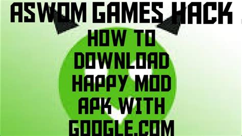 How To Download Happy Mod Apk Youtube