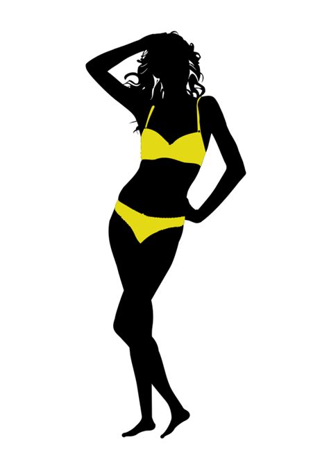 Yellow Bikini Openclipart Hot Sex Picture