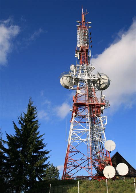 Communications Tower Free Photo Download Freeimages