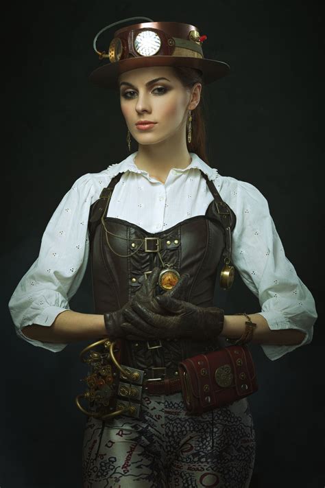 Steampunk Style Female Pin On Funny Serious And Sexy Stuff The Art