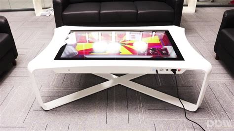 Customizable 43 Inch Smart Multifunction Touch Screen Coffee Table 10