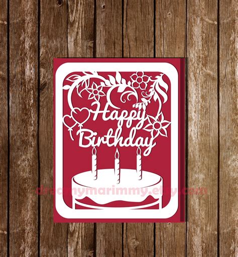 Free SVG Svg Birthday Card Free 9509+ File for Silhouette