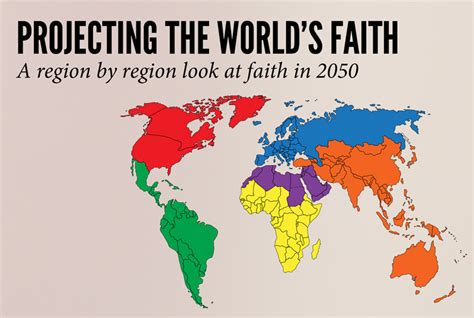 The Future Map Of Religions Reveals A World Of Change For Christians