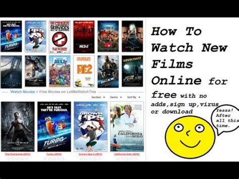 Advanced filtering options let users find their desired to stream and watch your favorite movies on go stream, you don't need to sign up for a user account on the website. How To Watch New Movies For Free No Download [Virus Free ...