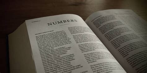 Numbers And Work Bible Commentary Theology Of Work