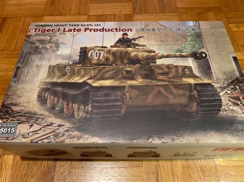 Rye Field Model Tiger I Late Production RM 5015 Acheter Sur Ricardo