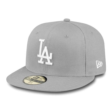 New Era La Dodgers Essential 59fifty Cap Grey In 2020 La Dodgers