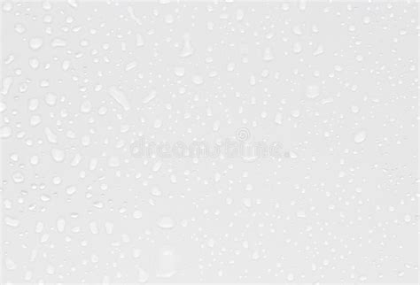 Abstract Water Drops On A White Background Stock Photo Image Of