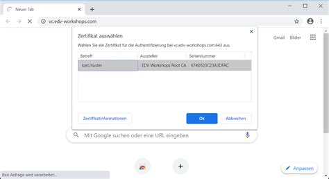 Ist es möglich, den inhalt dieser startreihe (die korrekte bezeichnung dieser seite kenne ich leider nicht, deswegen bin ich auch bei meiner google suche nicht besonders weit gekommen) zu exporierten auf einen anderen rechner? Google Chrome unter Windows - Client Authentifizierung ...