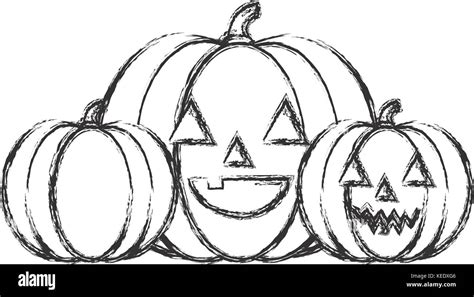 Halloween Pumpkins Icon Stock Vector Image And Art Alamy