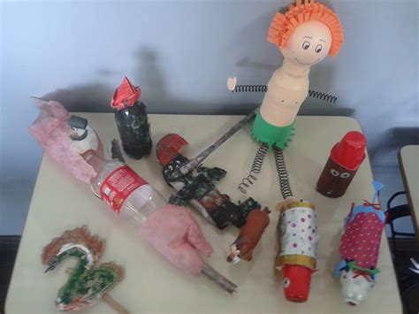 Personagens Do Folclore Brasileiro Com Material Reciclado