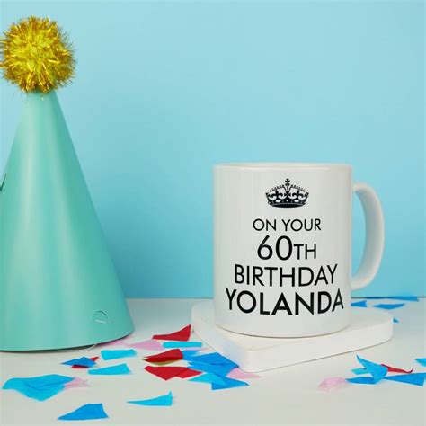 keep calm and carry on on your birthday mug by tailored chocolates and ts