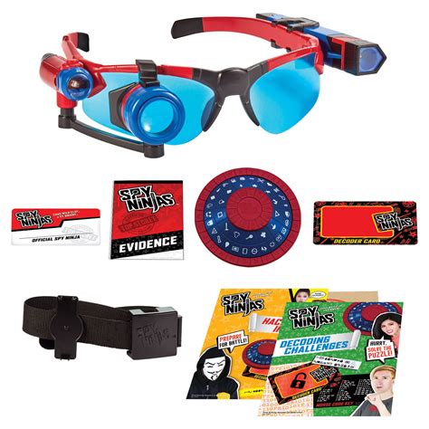 Spy Ninjas 11-Piece Night Vision Mission Kit by Chad Wild Clay and Vy
