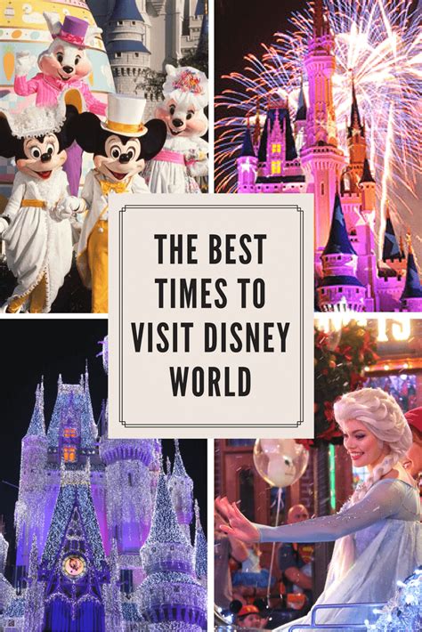 When Is The Best Time To Visit Disney World Disney World Trip Disney
