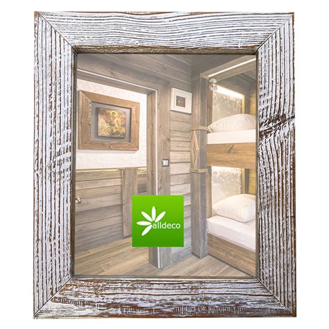 Shoppe die schönsten holzrahmen und metallrahmen deutschlands! Alldeco Altholz Bilderrahmen Krakau 59,4x84,1 cm (A1 ...