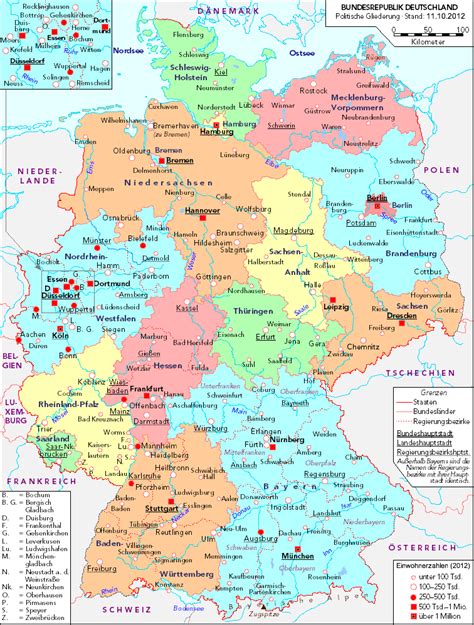 Die interaktive karte von deutschland lädt zum stöbern und entdecken ein. Deutschlandkarte Zum Ausdrucken Kostenlos