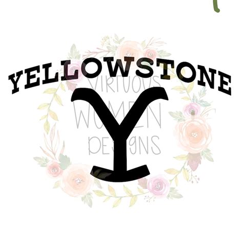 Yellowstone Brand Png File Etsy