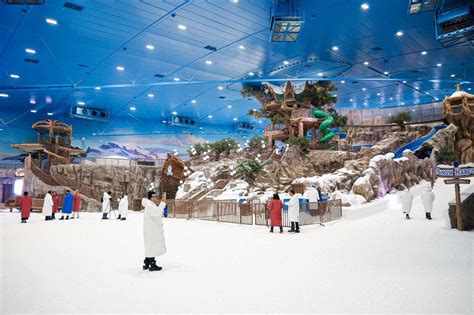 First Look Massive Snow Park Opens In Abu Dhabi Ticket Prices