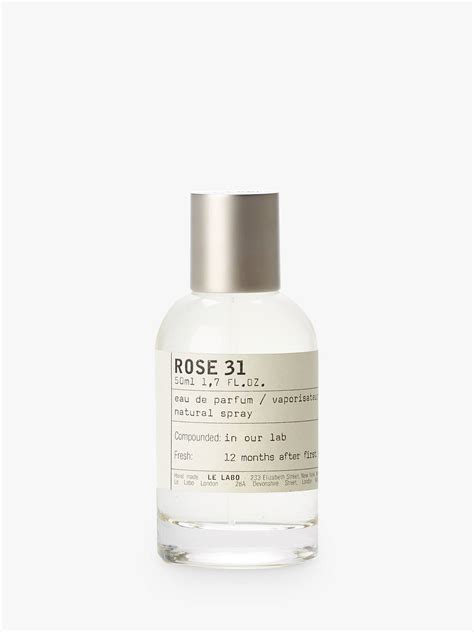 In fact, those alone are enough to perfume your body for the entire day! Le Labo Rose 31 Eau de Parfum at John Lewis & Partners