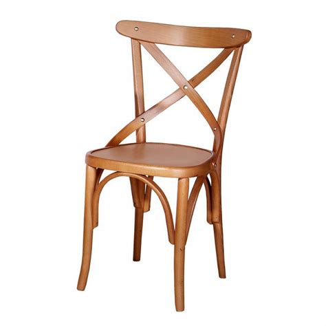 Chaise bistrot Venancio en bois hêtre Chêne  Achat / Vente chaise