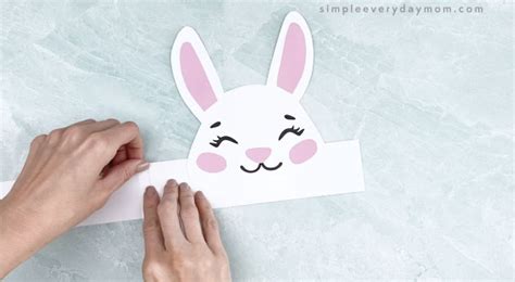 Easter Bunny Headband Craft Free Printable