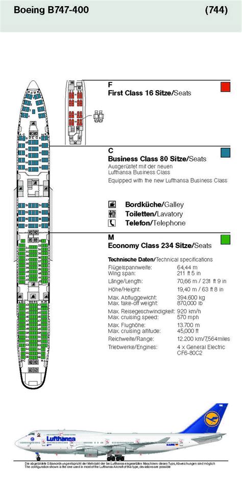35 Boeing 747 400 Seat Map Lufthansa Maps Database Source