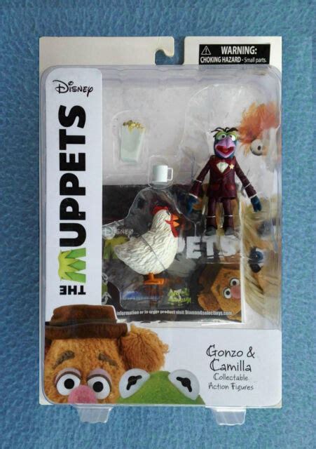 Gonzo And Camilla The Muppet Show Figures Muppets Diamond Select Toys
