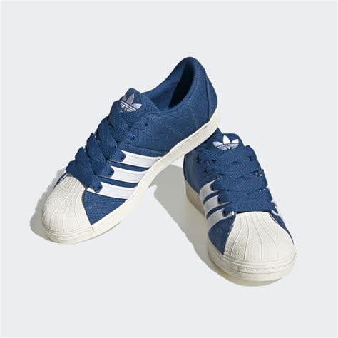 Adidas Superstar Supermodified Shoes Blue Mens Lifestyle Adidas Us