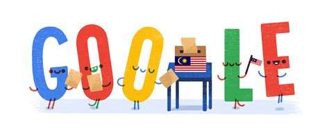 Suggestions will appear below the field as you type. Doodles Google