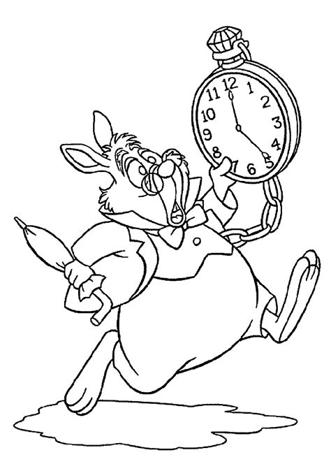 How to draw anna step by step on youtube? White Rabbit Alice In Wonderland Drawing at GetDrawings ...