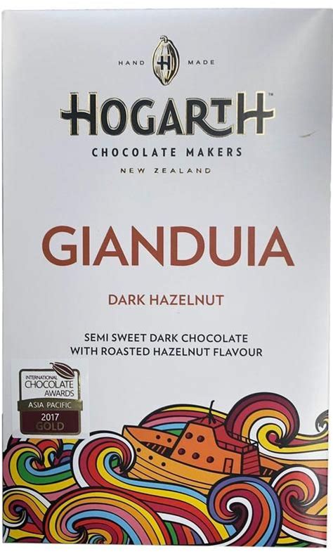 Hogarth Gianduia Dark Hazelnut Chocolate Chocolate Maker Chocolate