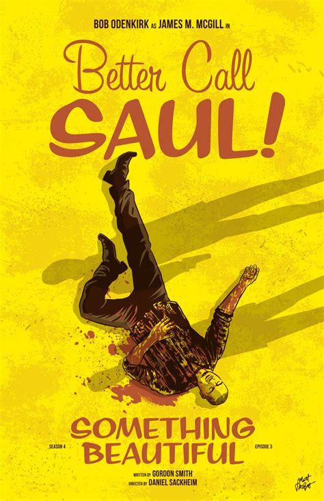 Better Call Saul Poster Art Champion Tv Show