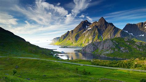 Norway Norway Landscape Hd Landscape Mountain Wallpaper