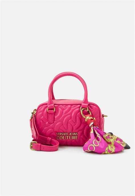versace jeans couture range thelma soft sketch handbag crimson pink zalando ie