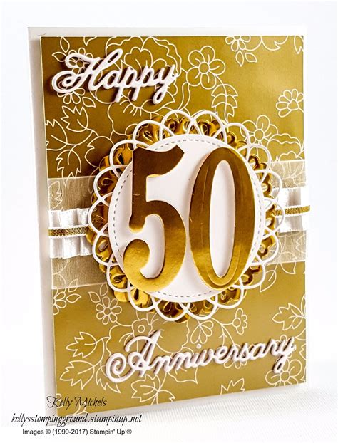 50th Wedding Anniversary Card 50th Anniversary Cards Anniversary