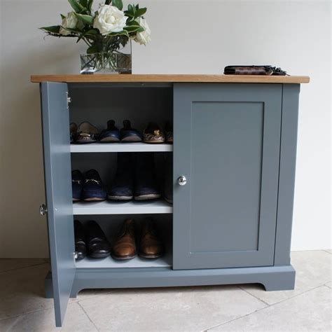 A shoe cupboard for the hallway has to look and feel right. Ashford Slimline Shoe Cupboard In A Choice Of Colours By ...