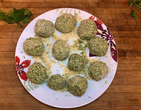 Ricetta Dei Kofta Le Polpette Di Spinaci Vegetariane Della Cucina Indiana