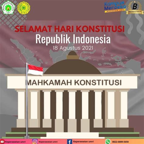 Selamat Hari Konstitusi Republik Indonesia Prodi Keperawatan Umri