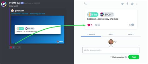 Add bot to your discord server! GitHub - stomt/stomt-discord-bot: Vote Stomts directly in ...