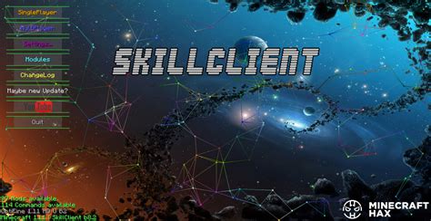 Maybe you would like to learn more about one of these? Hacked client SkillClient for Minecraft 1.11