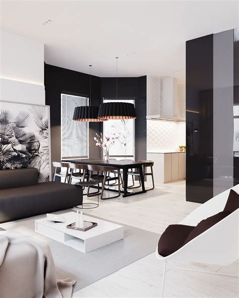 Modern Stylish Apartment Interior Design In A Simplicity Roohome
