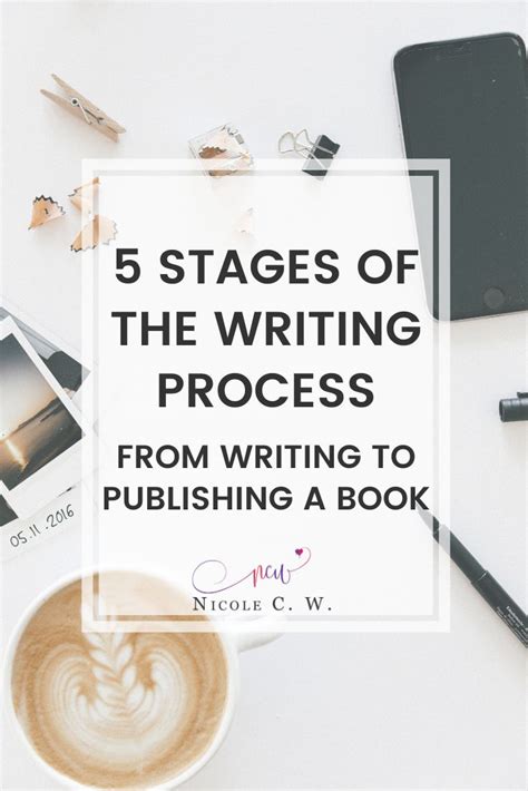 5 Stages Of The Writing Process From Writing To Publishing A Book