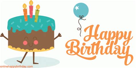 Happy Birthday Animation Download Clipart Best