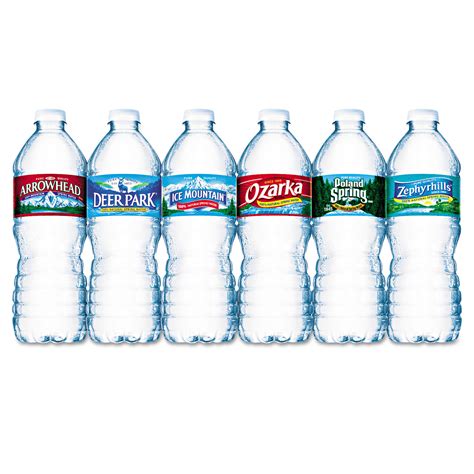 Nestle Waters Natural Spring Bottled Water 05 Liter 24 Bottles Per