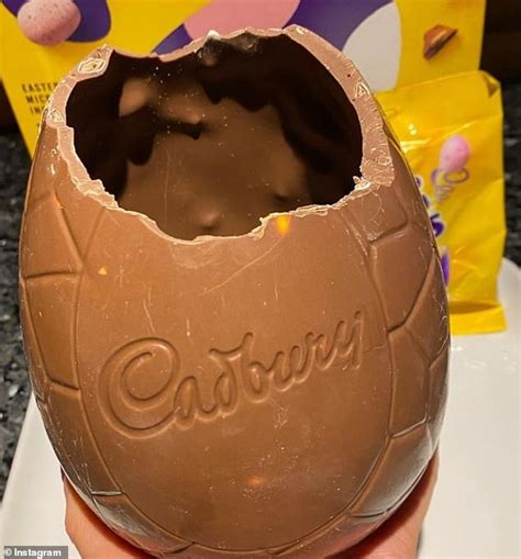 cadbury releases easter egg with mini eggs embedded in the shell daily mail online