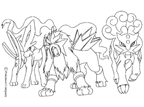 Coloring Pages Of Legendary Pokemon At Free